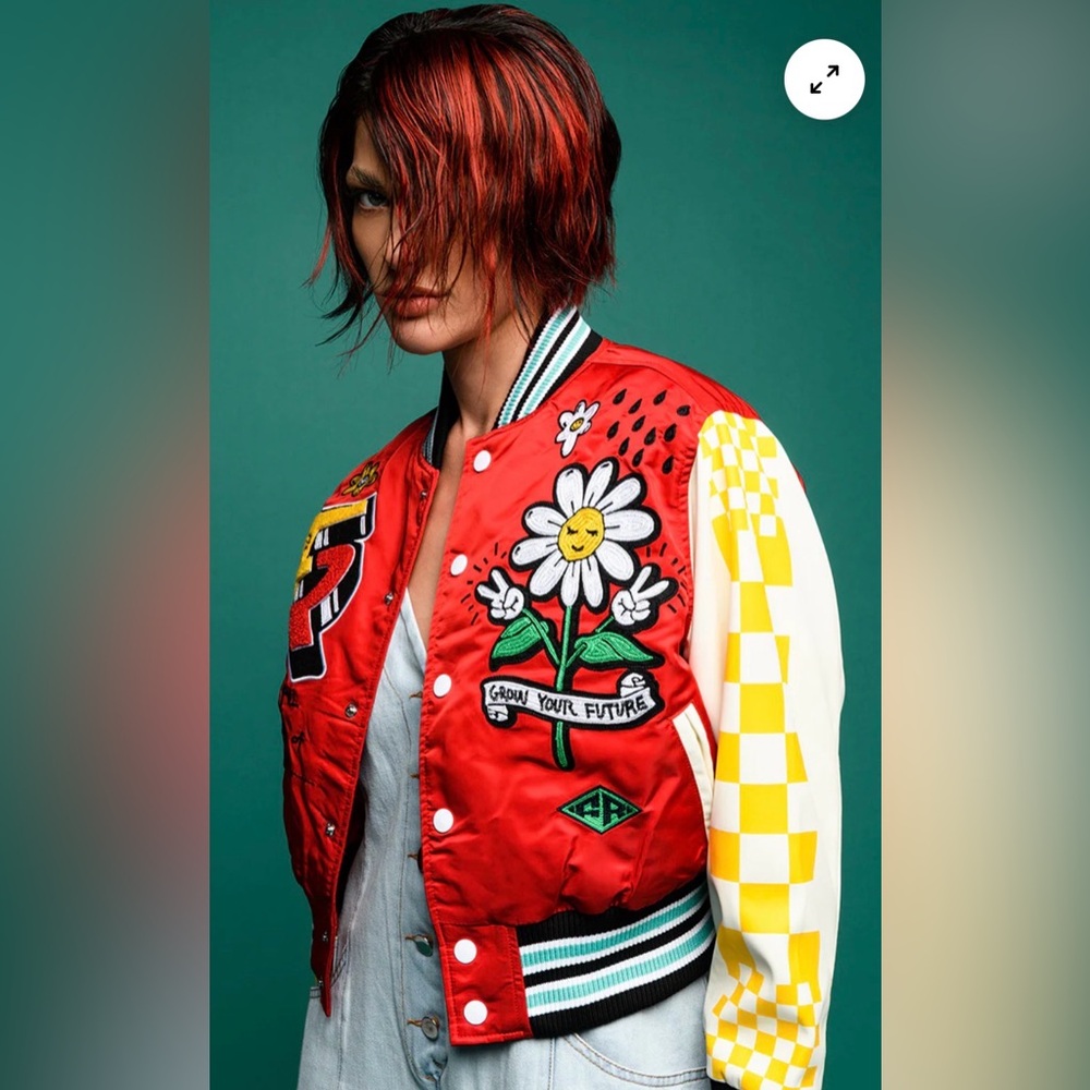 GROW YOUR FUTURE CROP BOMBER JACKET